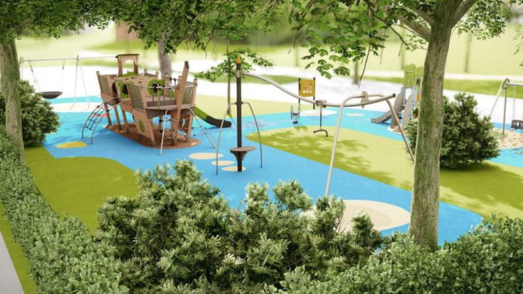 Parco Sandri rinasce con giochi, playground e un chiosco: lavori al via nel 2027
