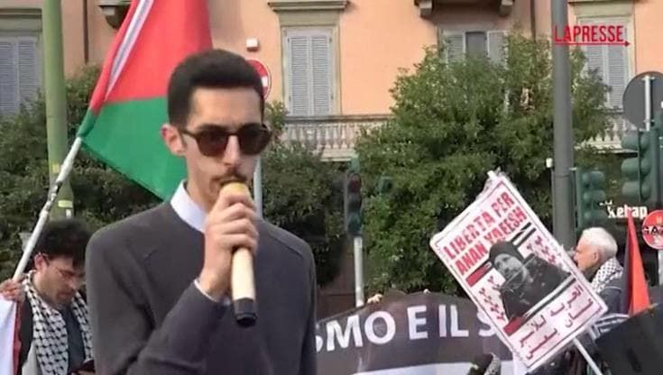 Scontri in piazza, Youssef Shier al presidio Pro Pal del 25: "Manovre di guerra, non abbiamo paura"