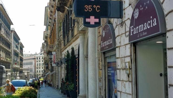 Caldo da bollino rosso, Genova rischia sino a lunedì