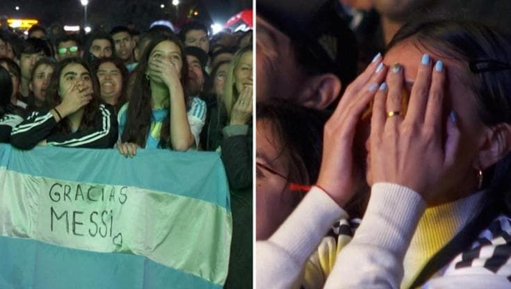 Argentina, il saluto dei tifosi a Messi: "Il più grande, ci ha insegnato a non arrendersi mai"