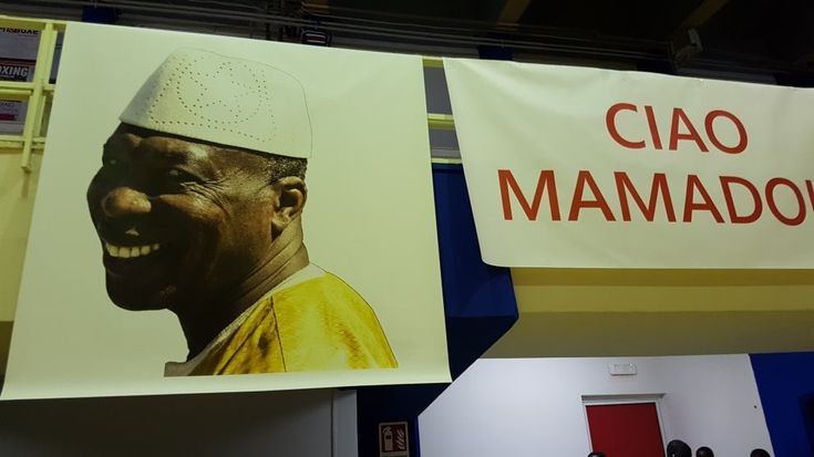 Caserta, l'ultimo saluto a Mamadou Sy