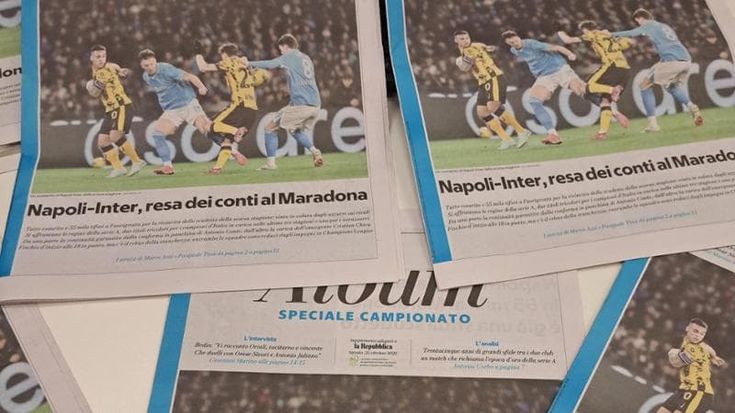 Sabato in edicola con Repubblica un album speciale dedicato a Napoli-Inter
