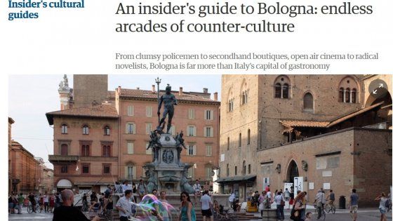Portici, umarell e street art: anche il Guardian s'innamora di Bologna