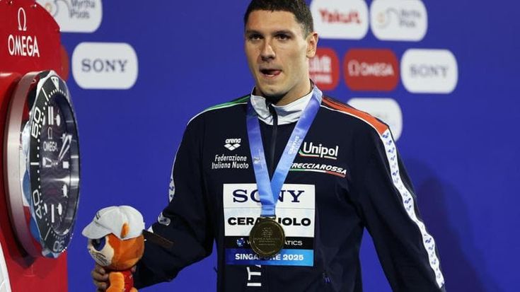 Medagliere dei mondiali di nuoto: Cerasuolo fa risalire l'Italia, in vetta sempre l'Australia