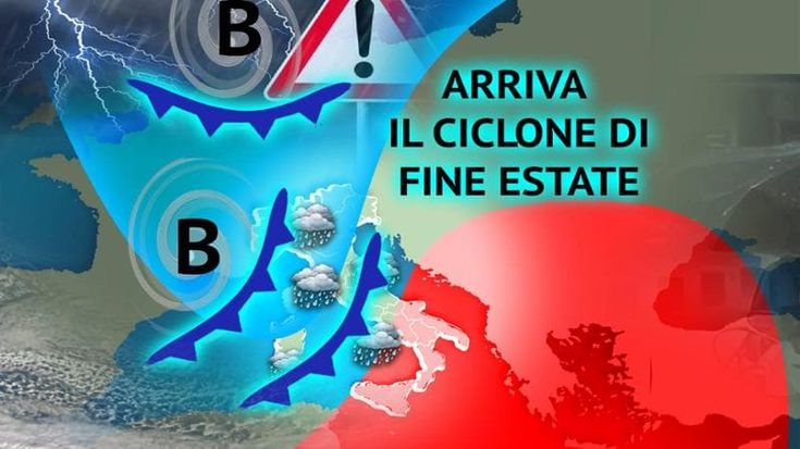 Previsioni meteo, ecco la settimana della svolta: è in arrivo il Ciclone di Fine Estate