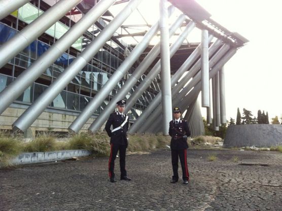 Razzia al Palasport, due arresti