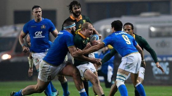 Rugby, stavolta niente impresa: l'Italia si arrende al Sudafrica