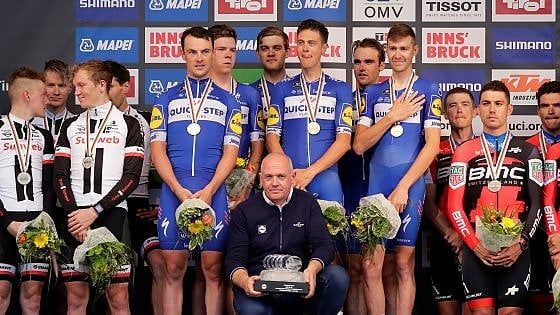 Ciclismo, Mondiali: crono a squadre alla Quick Step