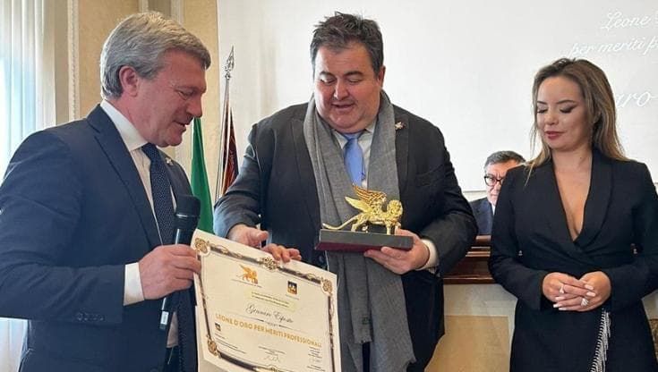 Gennaro Esposito premiato con il “Leone d’Oro”