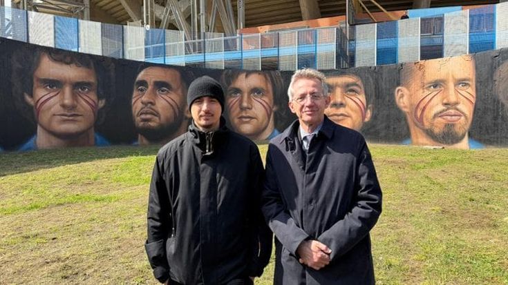 Murale di Jorit allo stadio Maradona, Manfredi: “Se l’Uefa sceglie Napoli saremo pronti”
