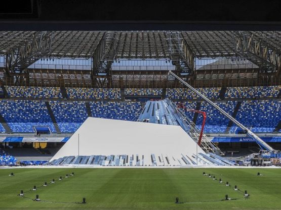 Universiade Napoli, il nuovo San Paolo pronto per la coreografia della cerimonia