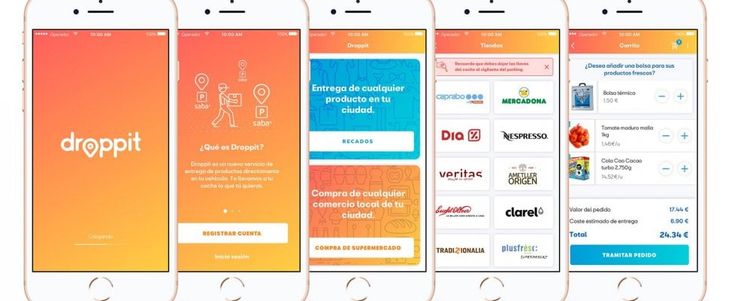 Droppit, l’app che ti consegna la spesa in auto