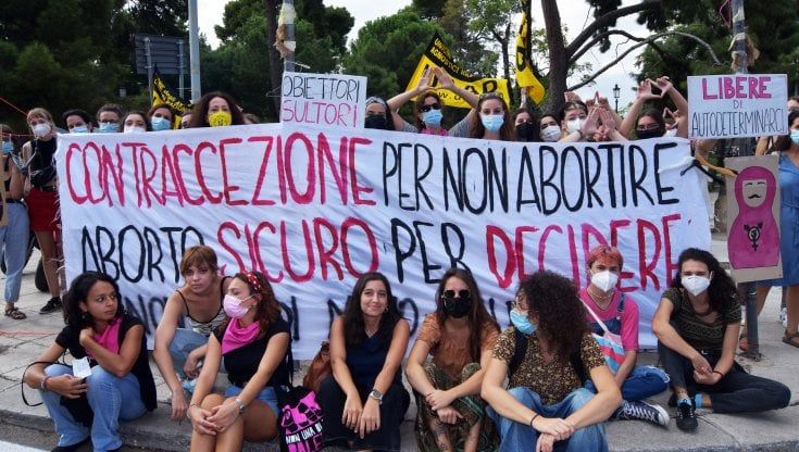 Palermo, manifestazione a sostegno del libero aborto