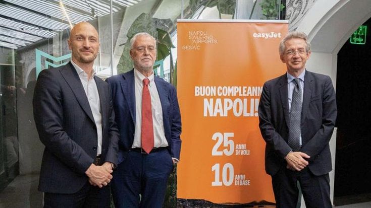 EasyJet festeggia i 25 anni del primo volo. Manfredi: nel 2027 la metro in aeroporto