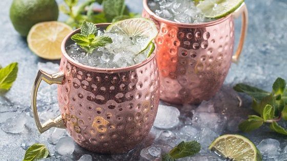 Fascino vintage in tazza di rame: il Moscow Mule