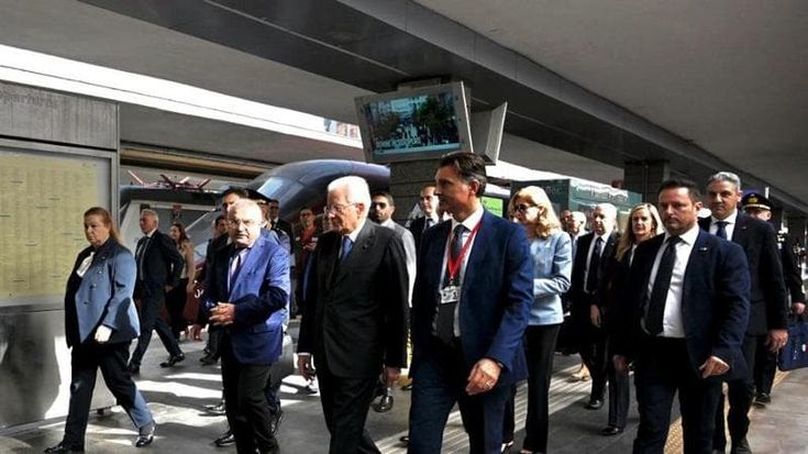 Mattarella a Napoli riceve il presidente finlandese, la first lady in visita al Mann