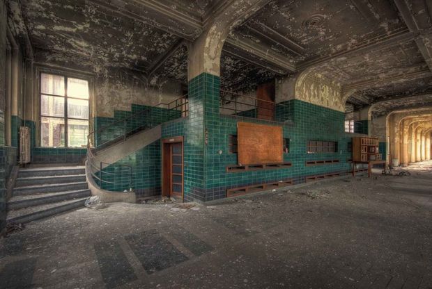 La cultura dell'abbandono: guardate lo storico campus belga