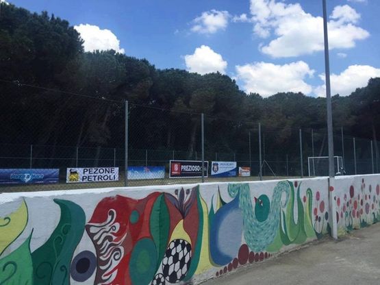 Vandalizzato e chiuso il campetto regalato da Hamsik  alla comunità di Castel Volturno