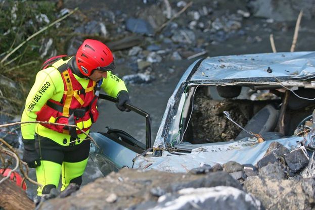 Le ricerche del disperso, recuperata l'auto