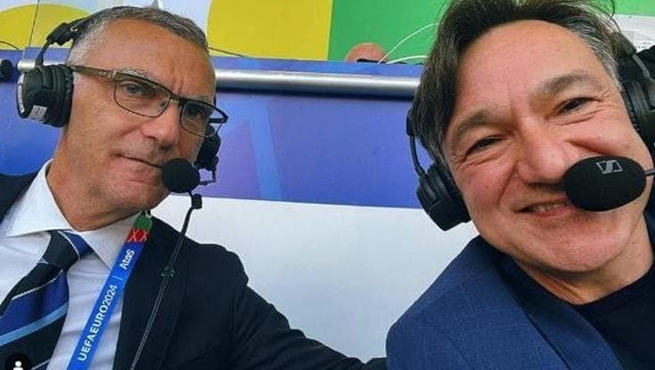 Euro 2024, Caressa quasi si strozza al gol di Zaccagni in telecronaca: "Mi sto uccidendo"