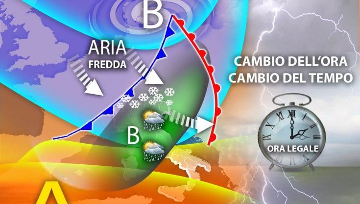 Previsioni meteo, ultime ore di tempo mite, da domani torna l'inverno: freddo, pioggia e venti forti