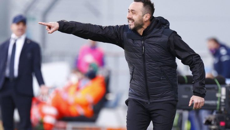 Sassuolo, De Zerbi: "Berardi è il nostro fuoriclasse. Futuro? Cercherò di prendere la decisione giusta"