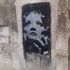 Barletta, street art d'autore: spunta il volto di Marlene Dietrich