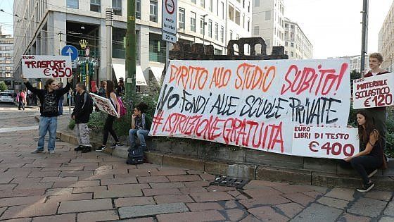 Contro la Buona scuola, 90 cortei in tutta Italia