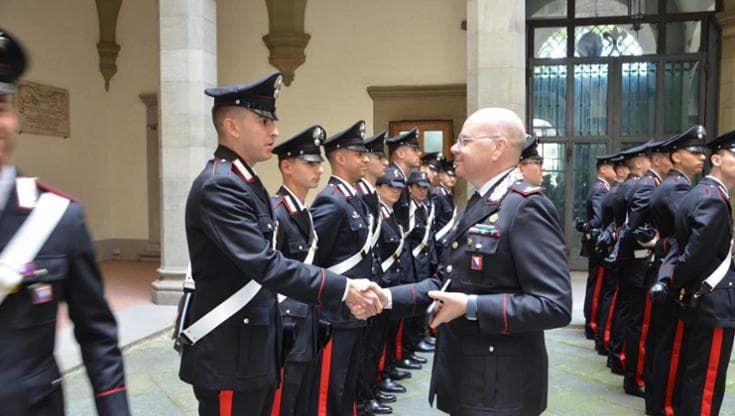 Toscana, pronti i rinforzi: arrivano 238 nuovi carabinieri