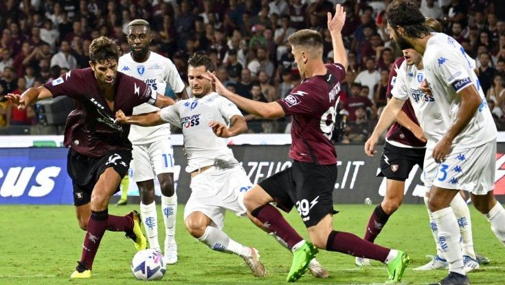 Salernitana-Empoli 2-2: all'Arechi bel gioco e emozioni