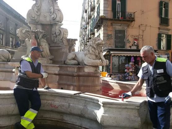 Fontana di Monteoliveto interviene l'Abc