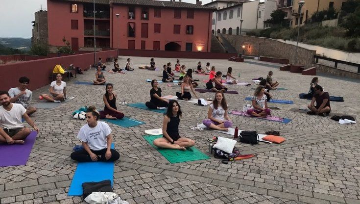 Sport all'aperto nel Chianti per tornare alla normalità dopo la pandemia