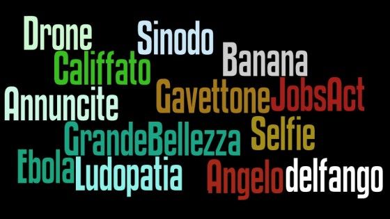 Da 'angelo del fango' a 'Sinodo', scegliete la parola dell'anno 2014