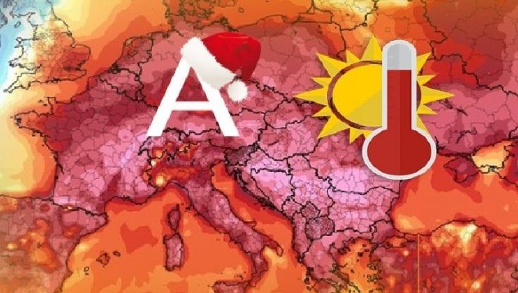 Previsioni meteo, Natale e Capodanno con l'anticiclone africano: caldo record al Centro-Sud