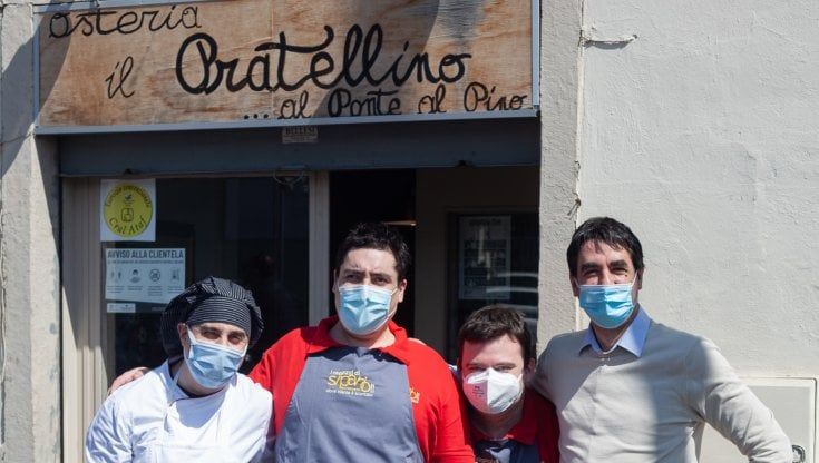 Firenze, i ragazzi di Sipario insieme al Pratellino per un menu a 4 mani