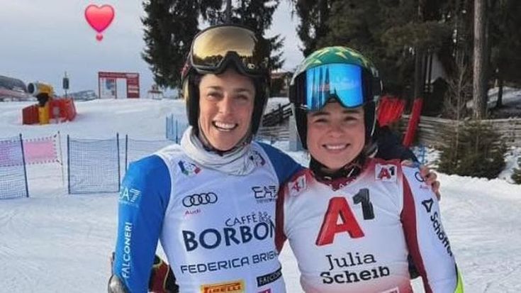 Brignone ritrova le rivali Scheib e Robinson a Kronplatz: “Se me la sento martedì gareggio”
