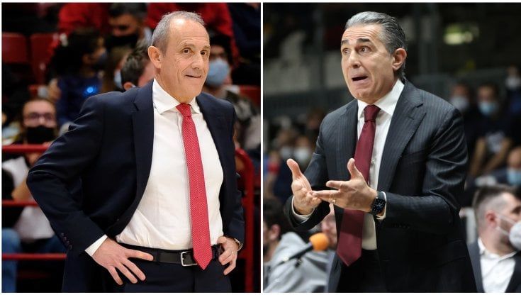 Basket city, vite parallele di Ettore Messina e Sergio Scariolo che tornano ad incrociarsi al Forum di Assago