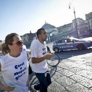 Giorgia Meloni, staffetta per la legalit&agrave; da Posillipo a Palazzo San Giacomo