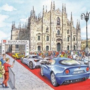 Milano ricomincia dall'auto, ad ottobre al via il Motor show