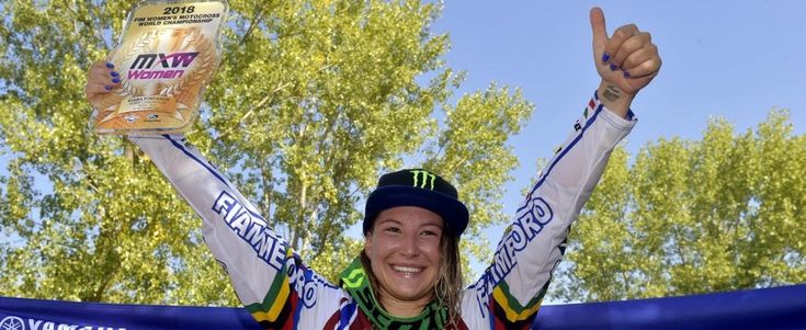 "Kiara sei mitica": Fontanesi vince il sesto mondiale di motocross