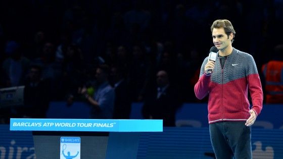 Tennis, Masters: Federer d&agrave; forfait per la finale. Titolo a Djokovic