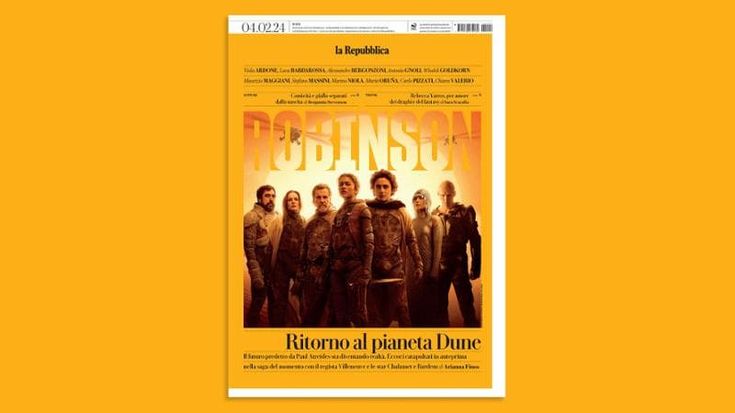 Ritorno al pianeta Dune. Sul nuovo Robinson