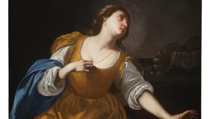 Artemisia Gentileschi, la Maddalena dipinta a Napoli torna dopo 400 anni in città