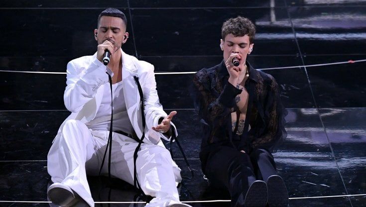 Classifica generale provvisoria Sanremo 2022: Mahmood e Blanco in testa