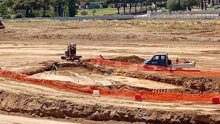 Termovalorizzatore, stop parziale ai lavori: trovata un'antica strada romana