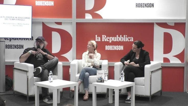 Arena Repubblica Robinson, la filosofia in soccorso dei tempi fragili con Gancitano e Saudino