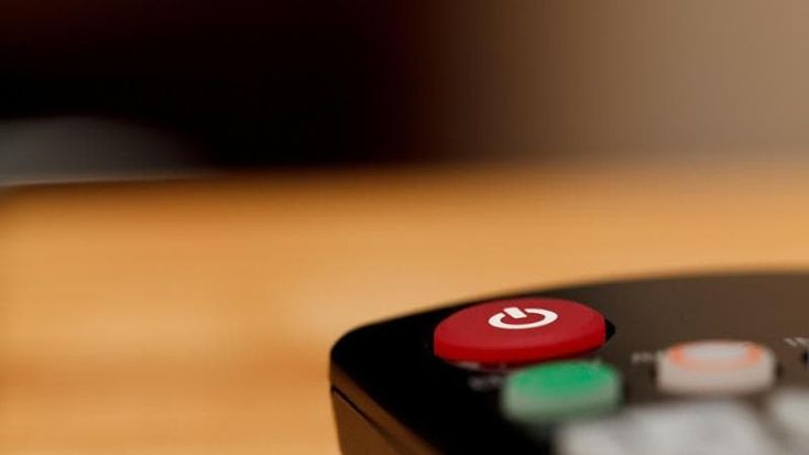 L’icona blu sul televisore ci porterà al digitale terrestre