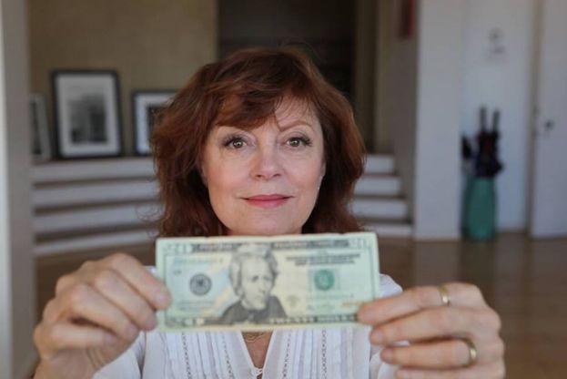Susan Sarandon e le altre: ''Vogliamo una donna sulle banconote''