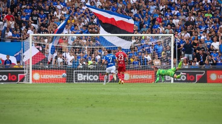 La Sampdoria non si spezza: tutta la gara in dieci, Vismara para un rigore, il Bari viene fermato