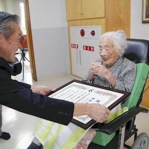 Morta in Giappone Nabi Tajima, a 117 anni era la persona più anziana del mondo